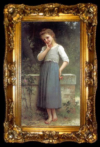 framed  Charles-Amable Lenoir The Cherry Picker, ta009-2